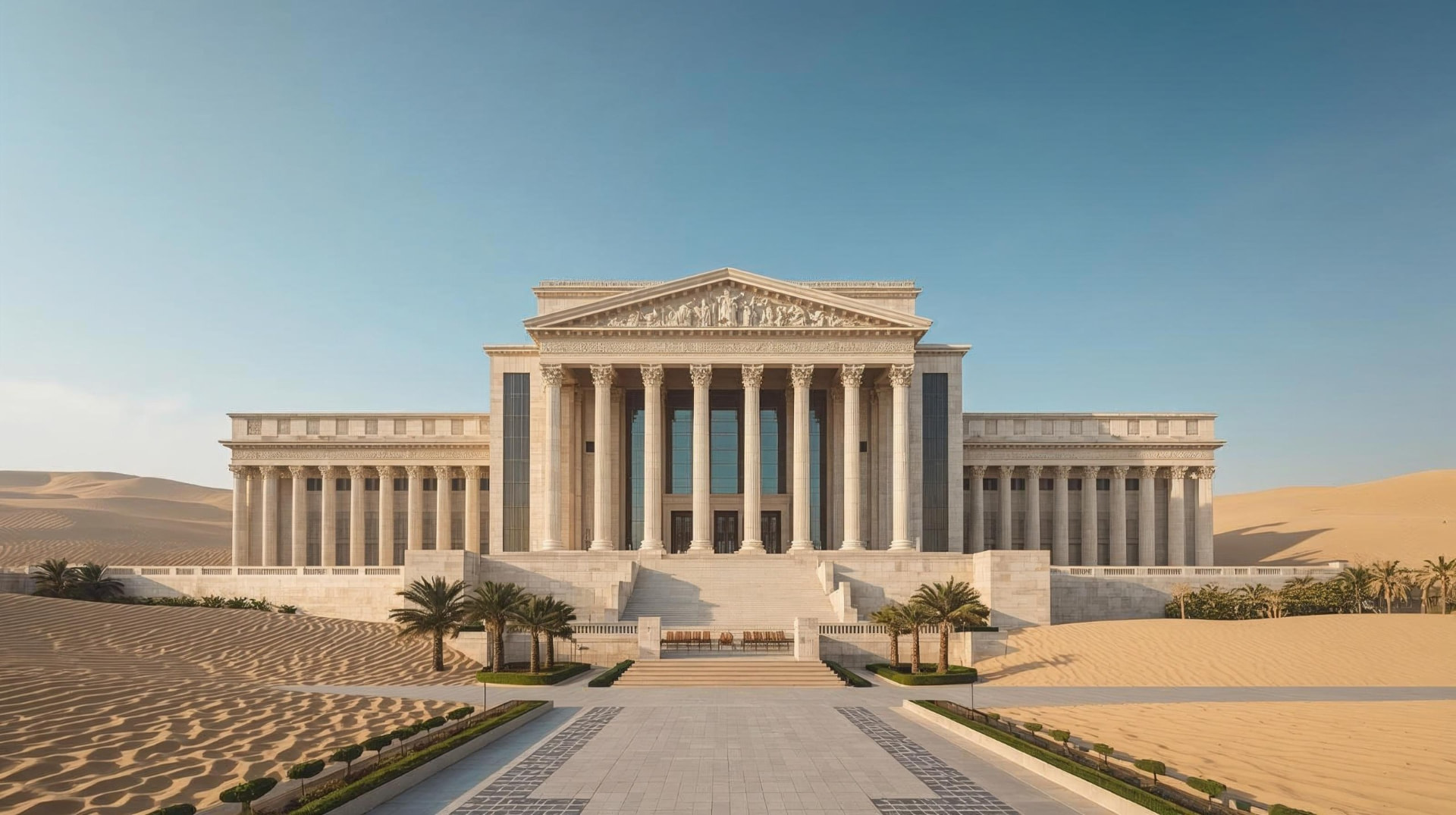 A grand classical institution representing the sovereign central banks served by TRUEHN DOLLAR swap lines